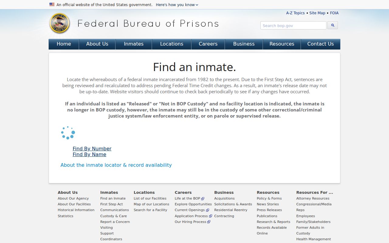 DeKalb County criminal history federal custody locator